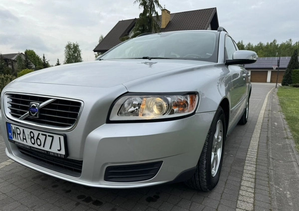Volvo V50 cena 14900 przebieg: 210000, rok produkcji 2008 z Jastrowie małe 596